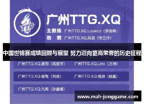 中国世锦赛成绩回顾与展望 努力迈向更高荣誉的历史征程